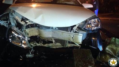 Motor vehicle collision in Durban North