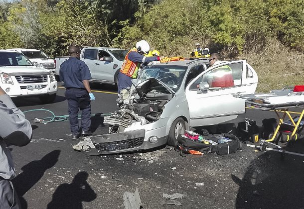 Female seriously injured in Durban M19 crash