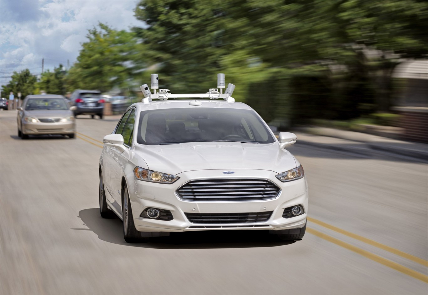 Ford Targets Fully Autonomous Vehicle for Ride Sharing in 2021