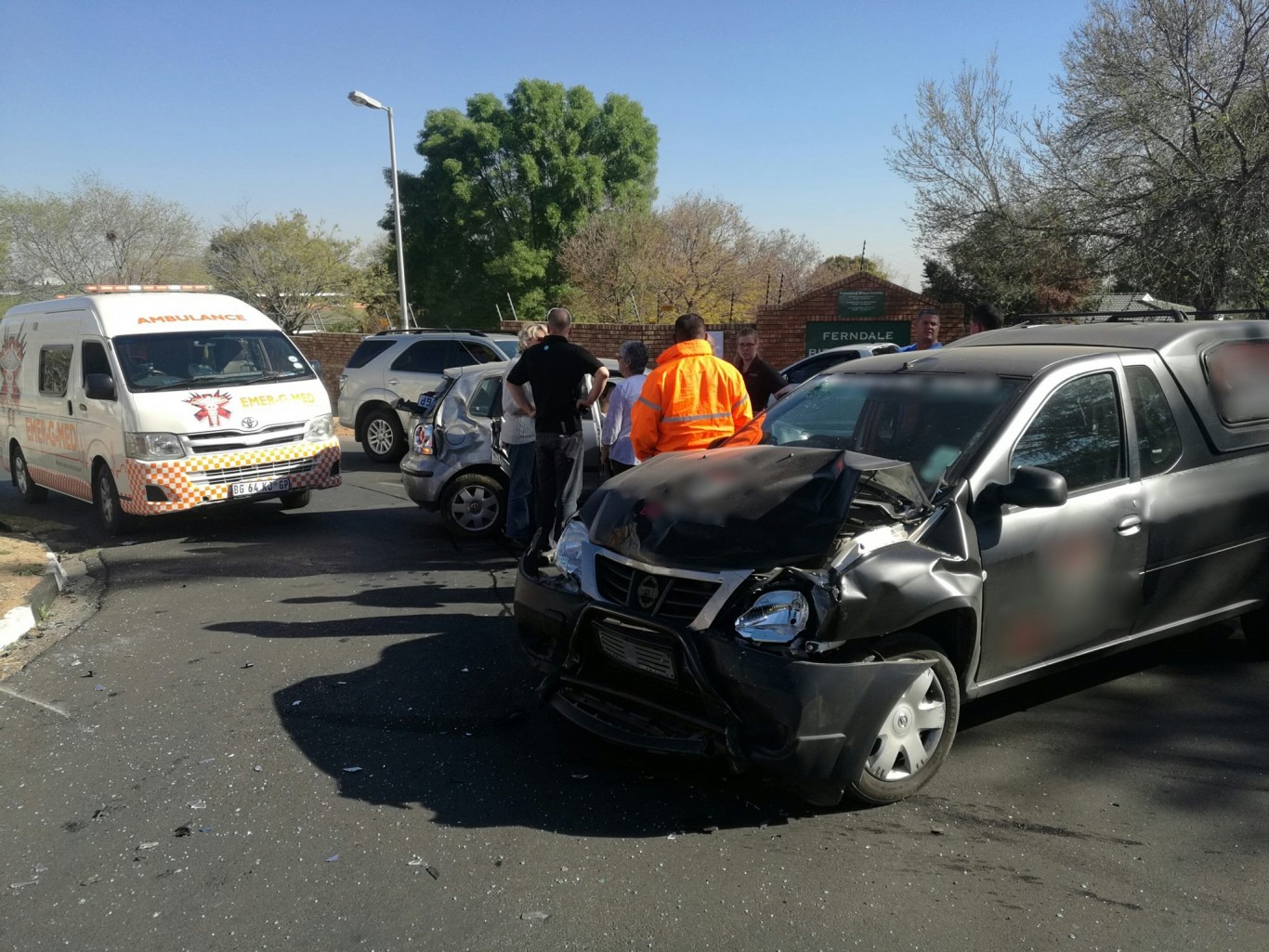 Two drivers injured in collision in Ferndale