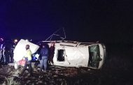 Taxi rollover on N6 leaves 15 injured