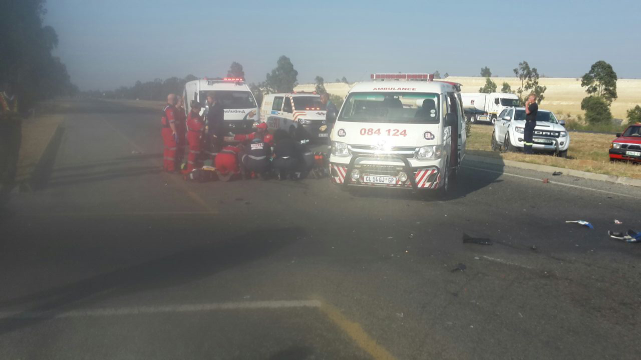 Biker critical after collision in Welkom