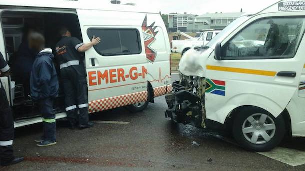 Multiple passengers injured after taxi accident