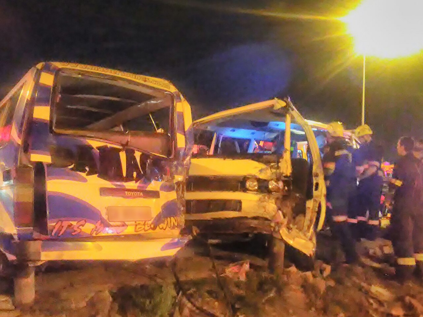 Twelve injured in taxi collision on Jakes Gerwel Drive in Cape Town