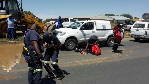 Welkom municipal worker killed by trench
