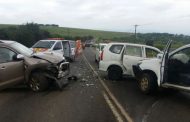 Wartburg four injured in three vehicle collision