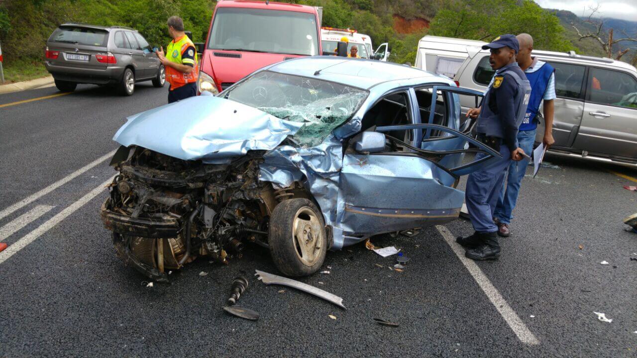 2 vehicles collided leaving 5 injured Mpumalanga