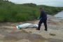 Worker falls through the roof of a warehouse while replacing the waterproofing.