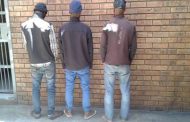 3 suspects arrested on a charge of robbery, Nyanga