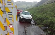 One injured when a vehicle overturned on the N3 near Shongweni, KZN.