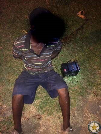 A man has been arrested for theft in the Avoca area, north of Durban