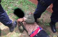 A man arrested for housebreaking in the suburb of Umgeni Park, north of Durban