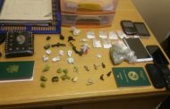 A well known drug dealer was arrested with large quantities of various types of drugs, Midrand