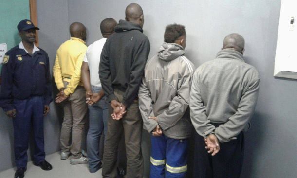 Five suspects arrested for armed robbery, Hammanskraal