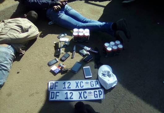Gauteng: Quick follow up on information led to arrest of the robbers