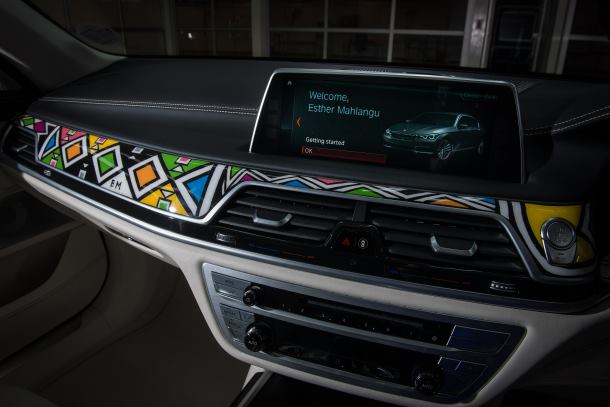 BMW 7 Series Individual by Esther Mahlangu now in South Africa