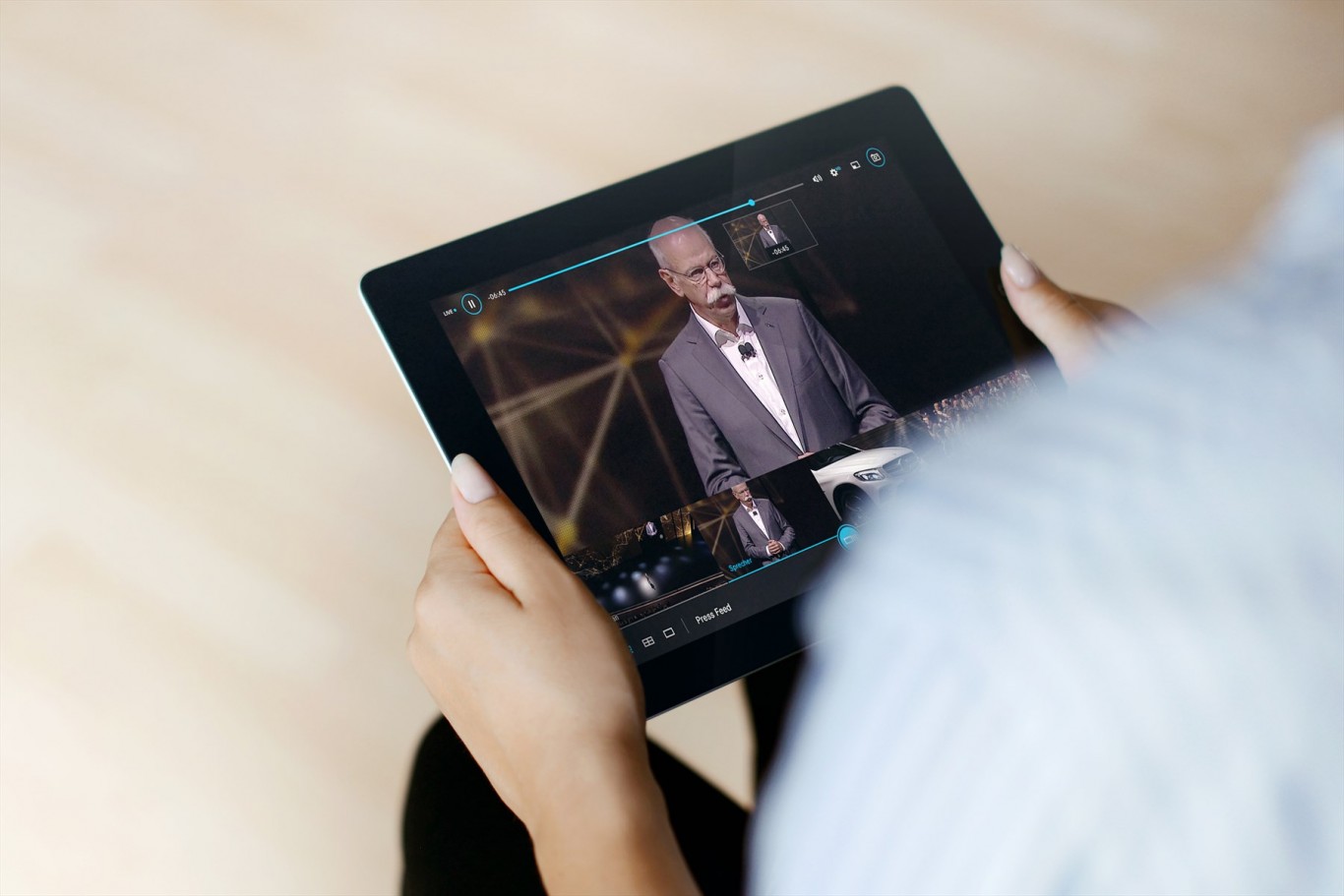 Mercedes-Benz presents digital work tool for media