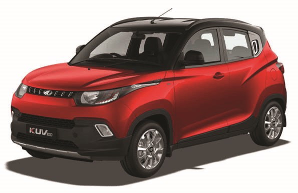 Mahindra adds exciting two tone variant to KUV100 Range