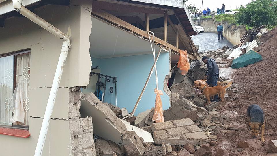House Damaged After Boundary Wall Collapses in Verulam