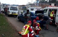 Car rear-ends taxi in Westmead leaving five injured