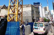 Crane operator rescued in Cape Town CBD