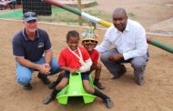 Foresyte Shows & Langley Equestrian Centre creates play area for local school