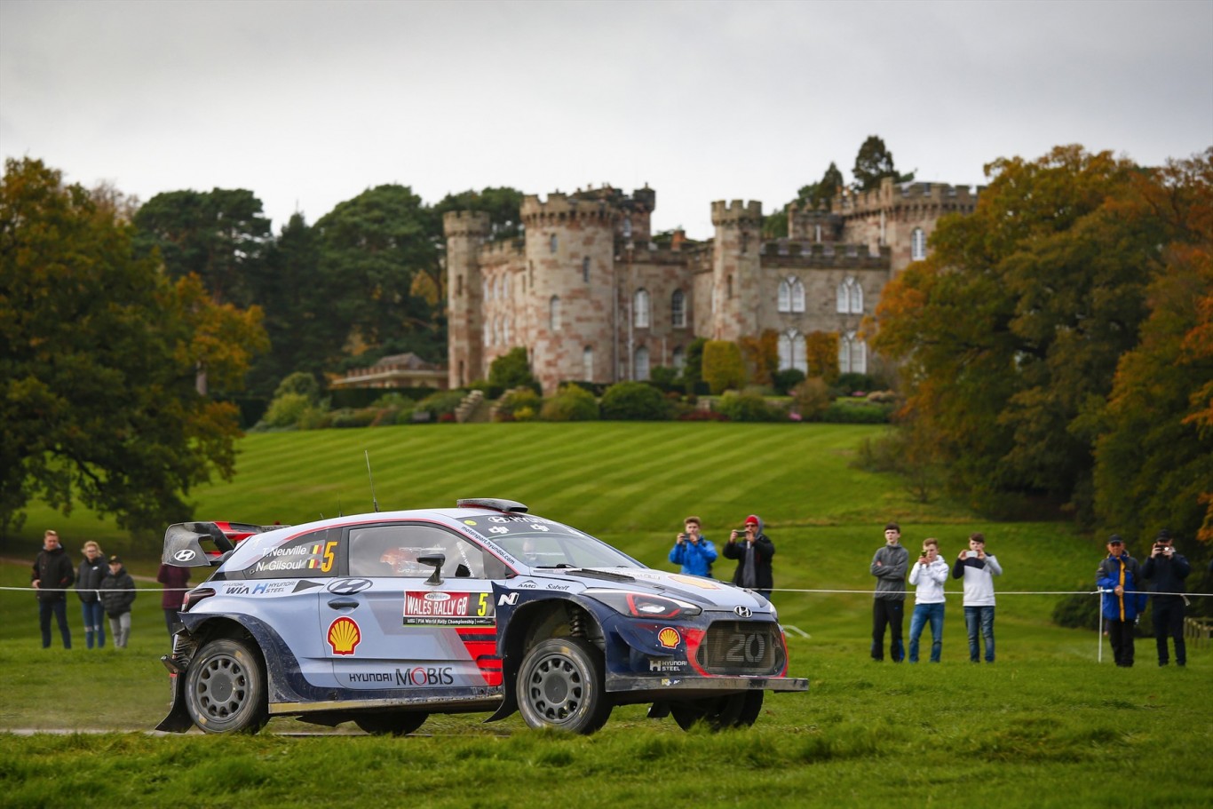 Hyundai takes 2nd spot on podium in Rally Great Britain