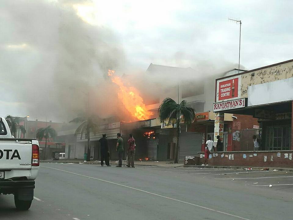 Pharmacy Gutted By Fire in Verulam