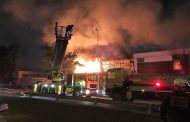 Early-morning fire at a Durban factory is still being contained by the Fire Department