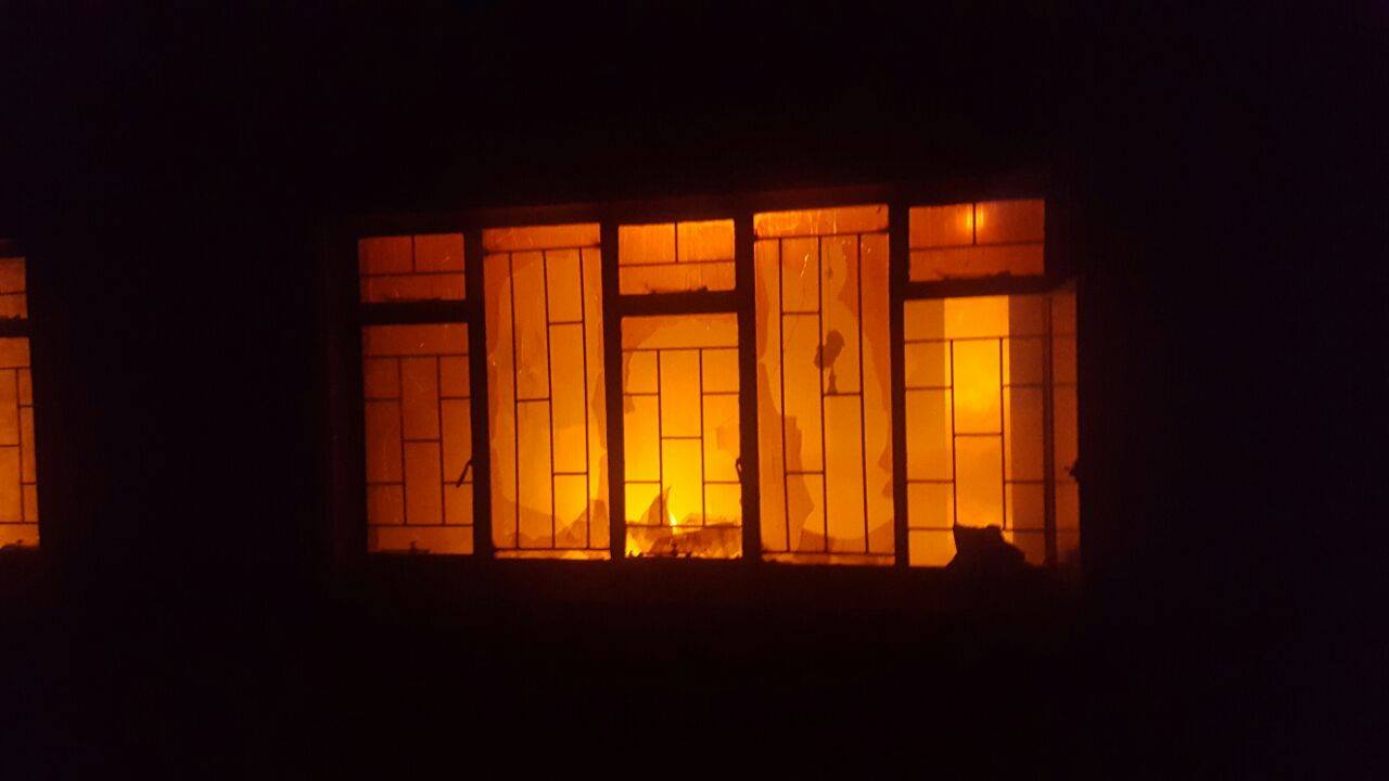 House on fire in Polokwane