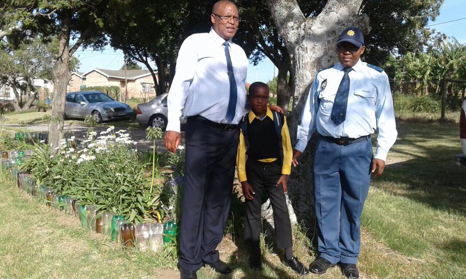 SAPS members extend helping hand to 12-year-old boy