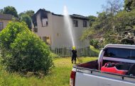 Mother and child injured in fire in Queensburgh