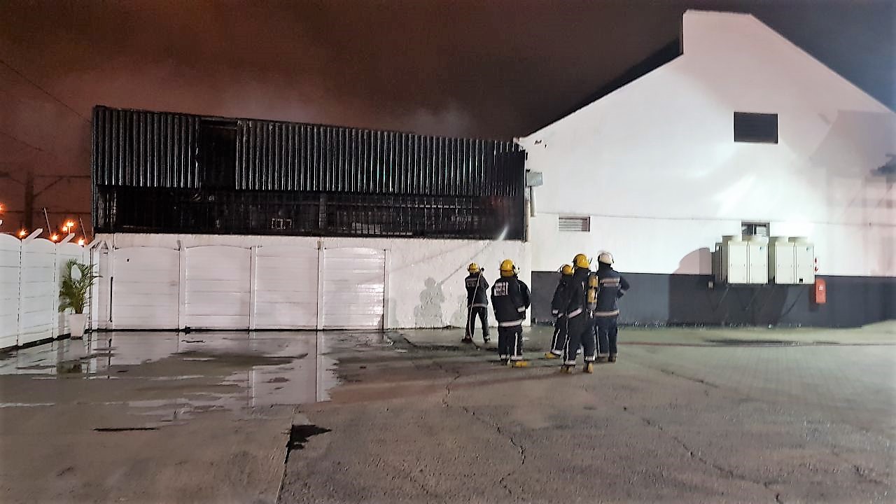 Factory damaged after Fire at Khumzimpi Shezi Road in Umbilo