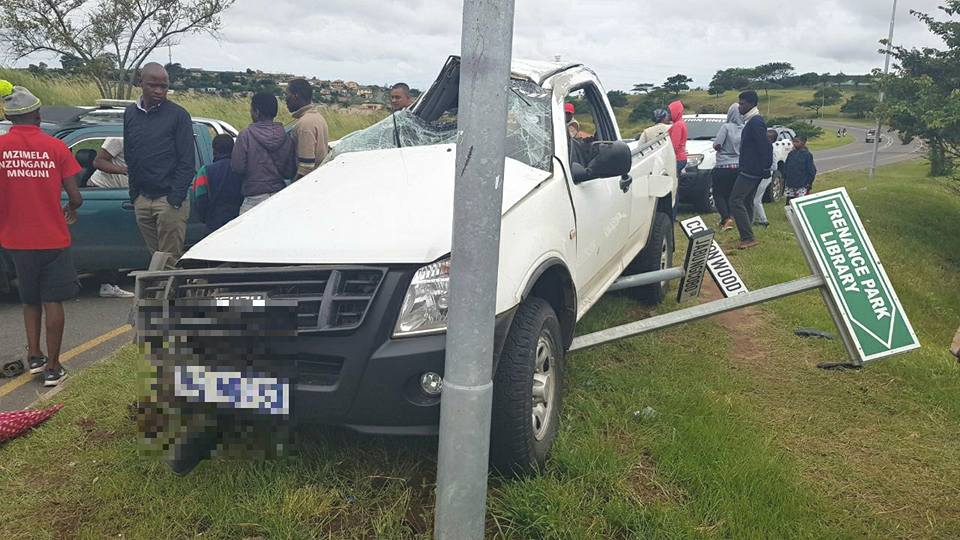 Driver Critically Injured In Collision in Verulam, KZN