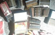 Two suspects arrested with unlicensed firearms and ammunition