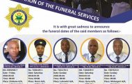SAPS gives #FinalSalute to Engcobo police station attack heroes.