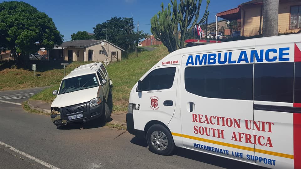 Bakkie Crashes After Brake Failure, Verulam