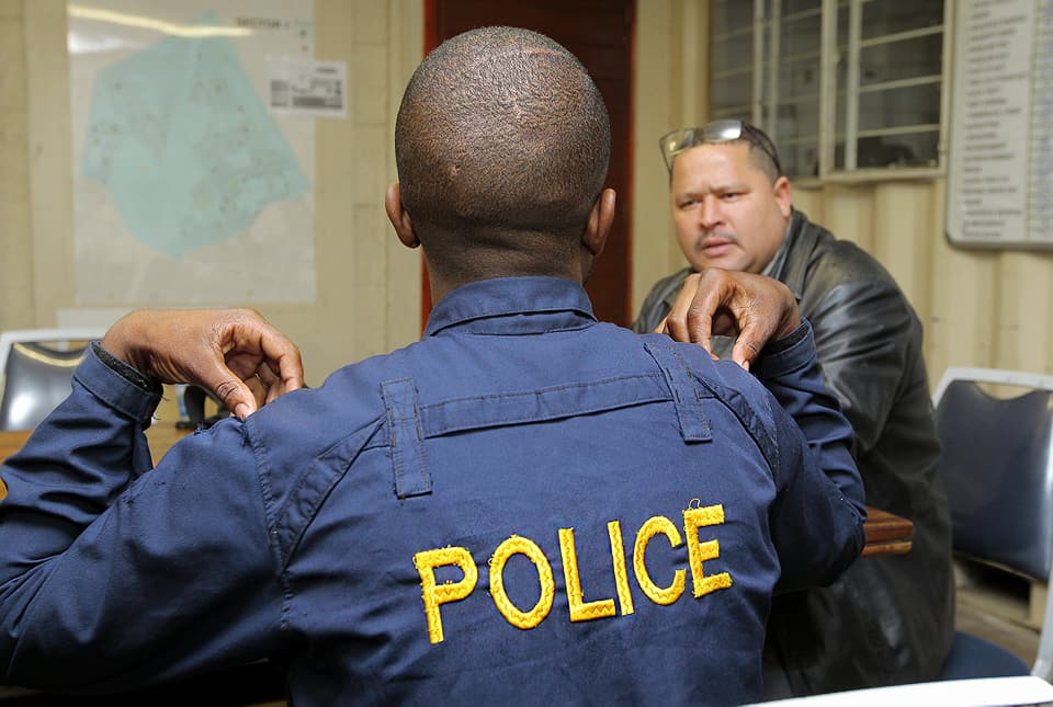 Police arrested one of their own on a charge of murder in the Western Cape