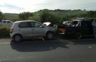 Five cars were involved in a collision on the R102 near Durban