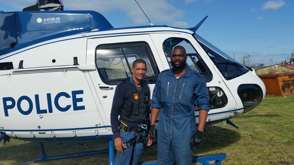 SAPS airwing keeping an eye on crime prevention operations conducted in Mdantsane and Beacon Bay