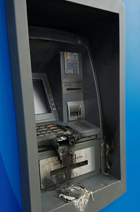 An ATM was bombed in Mthatha, Eastern Cape