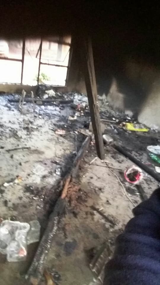 Police condemn acts of violence following the torching of ward Councillor's house