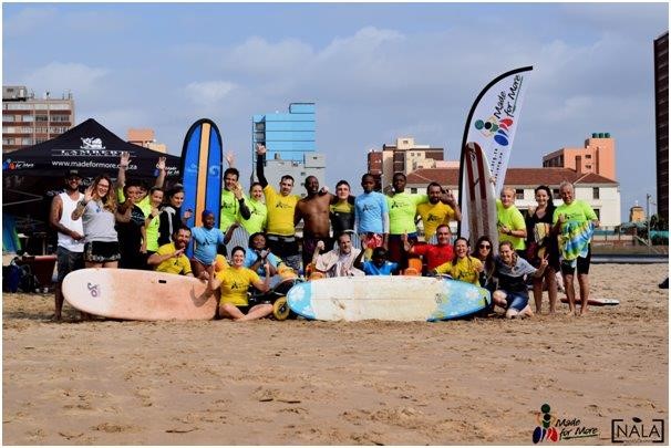 ‘Made for More’ ran the Inaugural KZN Adaptive Surfing Champs held at the weekend