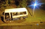 Fifteen people injured in a taxi crash on Kyalami Road near Hillclimb Road in Westmead