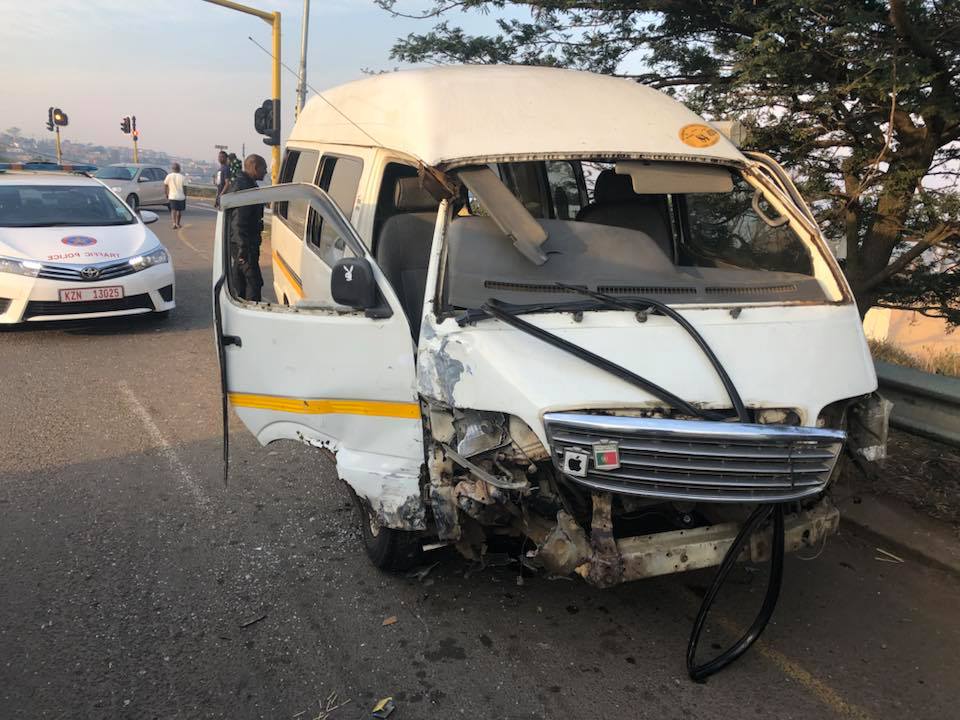 Six Injured In Taxi Collision In Waterloo , KZN.