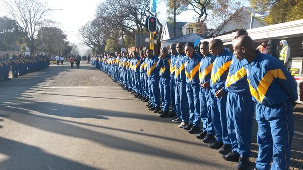 SAPS participates in Walk the Talk with 702 and MTN
