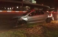 Mother and child lucky to escape injury after vehicle rollover in PE