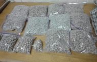 Suspects arrested in separate incidents and drugs worth thousands seized