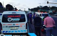 Thirty year old man in a critical condition after being struck by a light motor vehicle