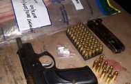 A 55-year-old man arrested for possession of unlicensed firearm, ammo and for possession of dagga